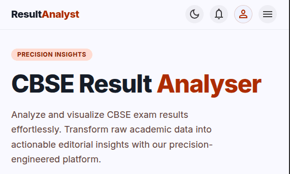 CBSE Result Analyser